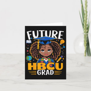 Cartão Hbcu Futuro Formando Negra Graduação Hbcu