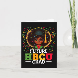 Cartão Hbcu Futuro Formando Negra Graduação Hbcu Junete