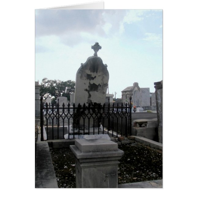 Cartão Headstone caído (Frente)