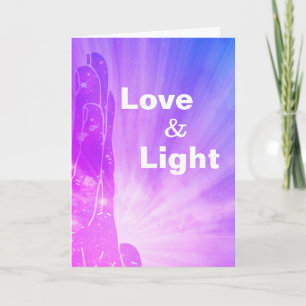 Cartão *~* Healer Rays Healing Hand Love Lightworker