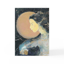 Healing Energy Reiki Blank Greeting Card