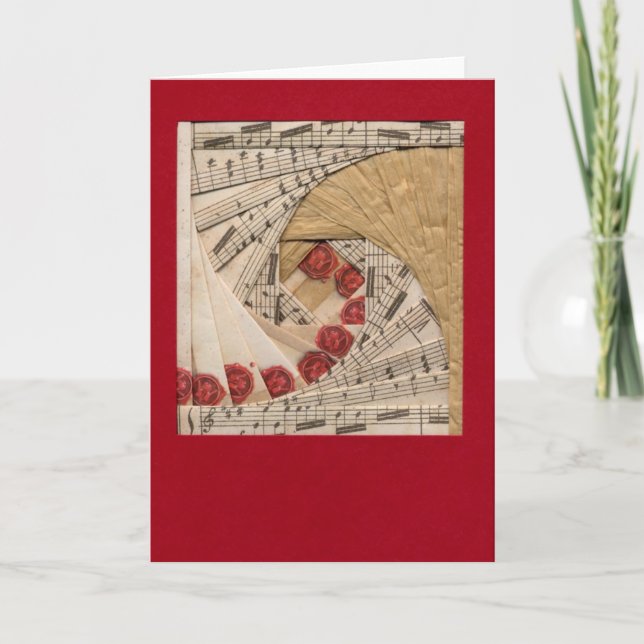 Cartão Hear the Music (Frente)