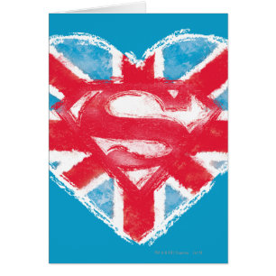 Cartão Heart British S-Shield