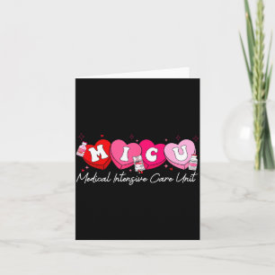 Cartão Heart Candy Enfermeira Micu Dia dos Namorados Médi