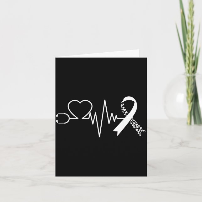 Cartão Heart Disease Awareness Go Red In February Health  (Frente)