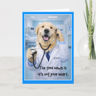 Cartão Heart is Good So... Get Well Card STSB-1