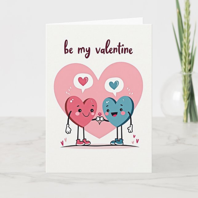 Cartão Heartfelt Love Pattern Card (Frente)