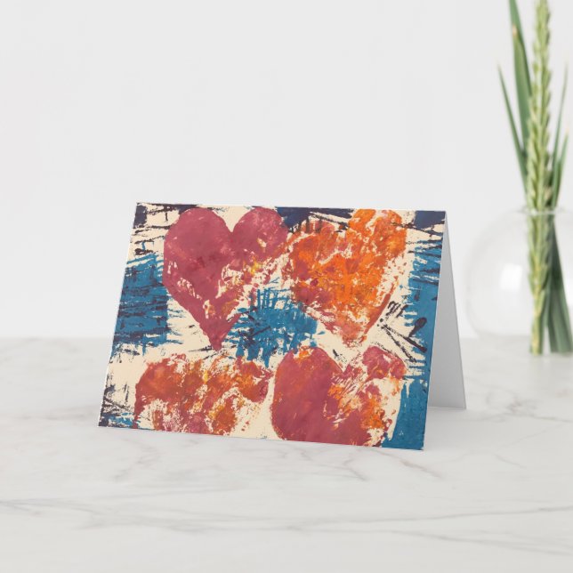 Cartão Hearts (Frente)