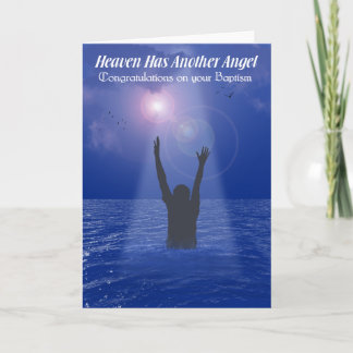 CARTÃO HEAVEN HAS ANOTHER ANGEL (MALE)