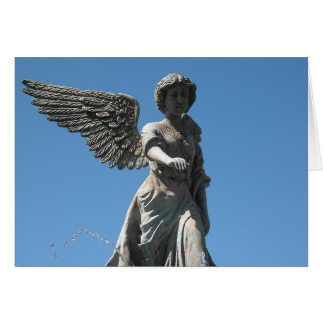 Cartão Heavenly Angel (Frente Horizontal)