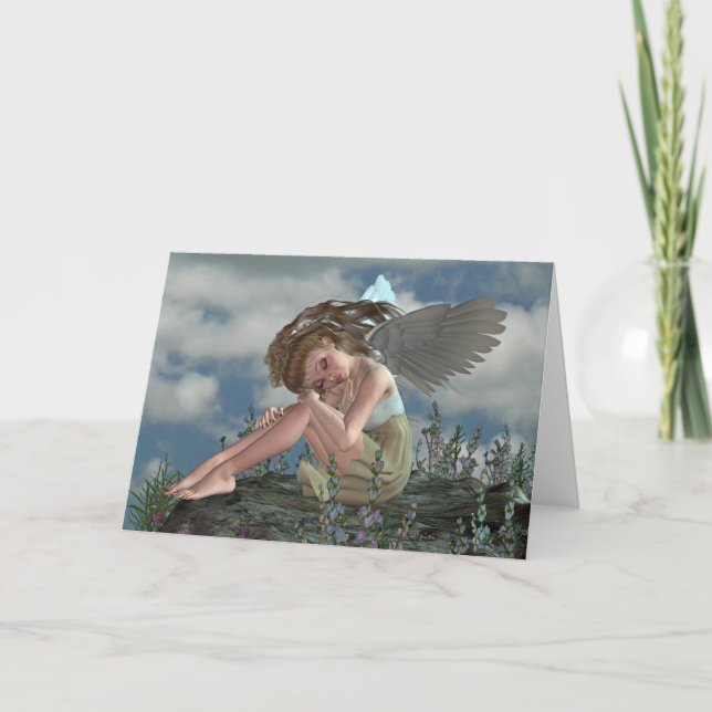 Cartão Heavenly Angel - Greeting Card (Frente)