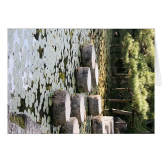 Cartão Heian Gardens Pond e Walk em Kyoto