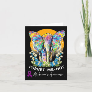 Cartão Heimerheimer Elephant Esquece-me-não Heimerheimer