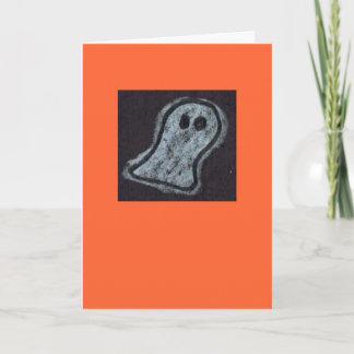 Cartão Helen's Ghost Halloween Card