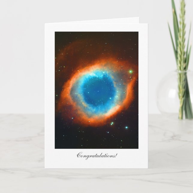 Cartão Helix Nebula - General Congratulations (Frente)