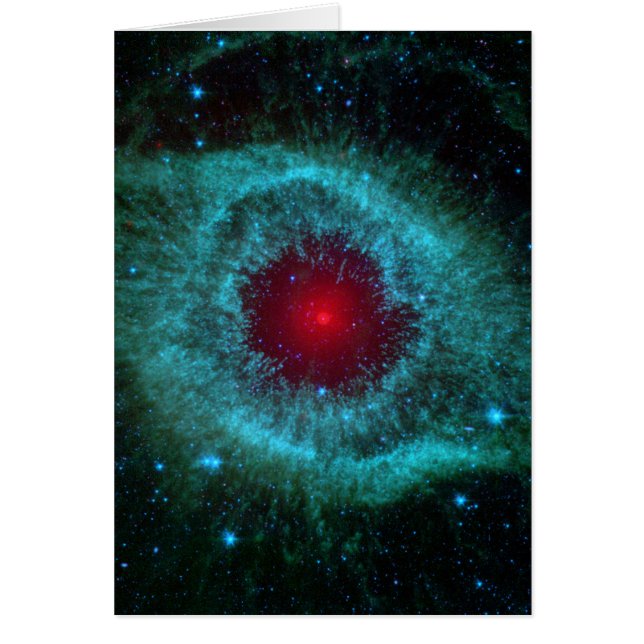 Cartão Helix Nebula Space Astronomy Science Foto: (Frente)
