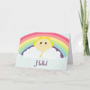 Cartão Hello Sunshine! Greeting Card