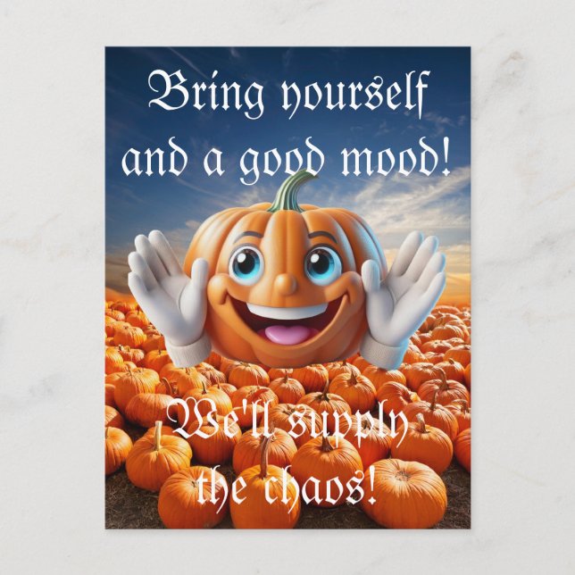 Cartão Helloween (Frente)