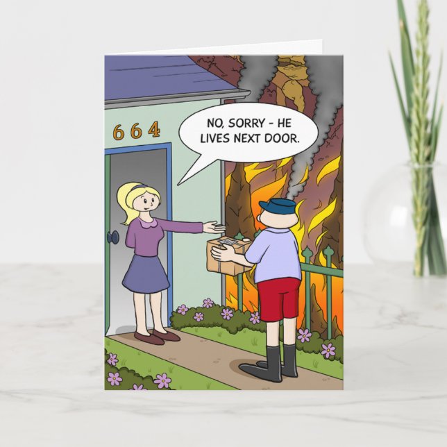 Cartão Hell's Neighbour (Frente)