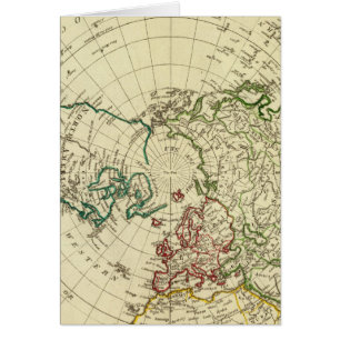 Cartão Hemisfério do norte 2