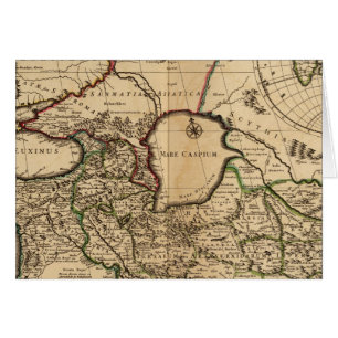 Cartão Hemisfério Oriental e Roma