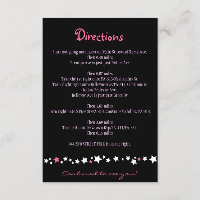 Cartão Hemsa Beauty Matching Directions (Frente)