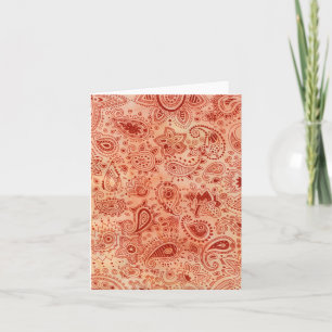 Cartão Henna Design Card
