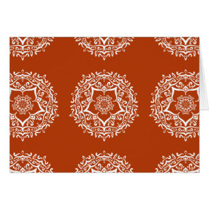 Cartão Henna Mandala