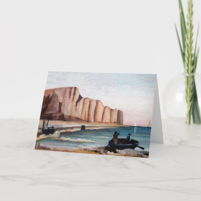 Cartão Henri Rousseau - Cliff (Frente)