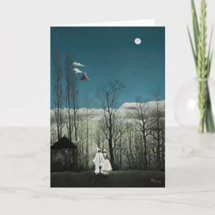 Cartão Henri Rousseau - Noite do Carnaval