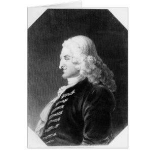 Cartão Henry Fielding gravou por Samuel Freeman