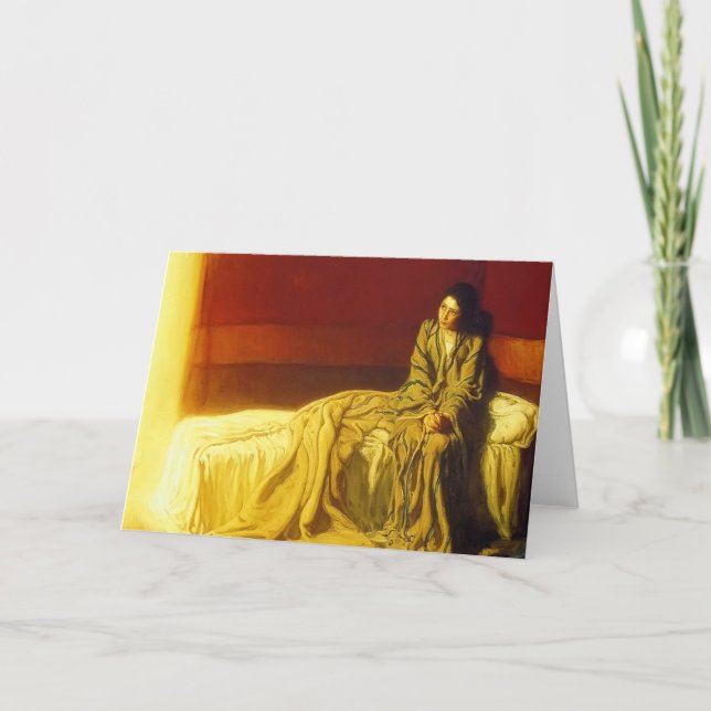 Cartão Henry Ossawa Tanner The Annunciation 1914 (Frente)