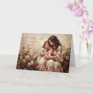 Cartão Her Children Call Her Blessed Mother's Day Card