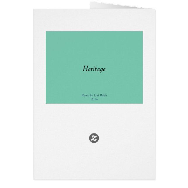 Cartão Herança (Verso)