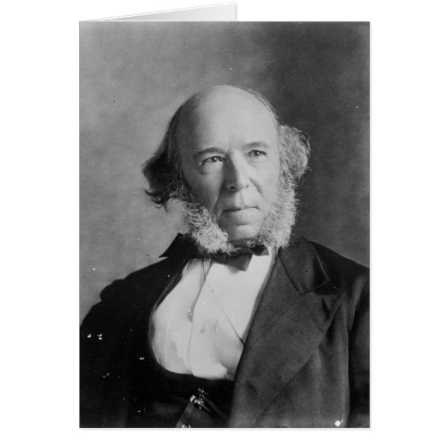 Cartão Herbert Spencer (Frente)