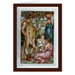 Cartão Hercules & as ninfas