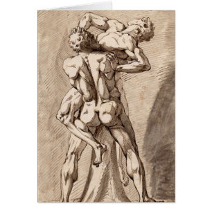 Cartão Hercules e Antaeus