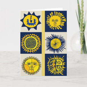 Cartão Here Comes the Sun - Del Sol Celebration