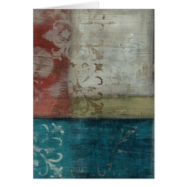 Cartão Heritage Abstrato I (Frente)