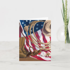 Cartão Heritage Western American Notecard by Tiffany Shed