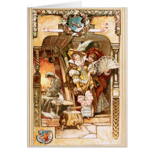 Cartão Hermann Vogel - Cinderella