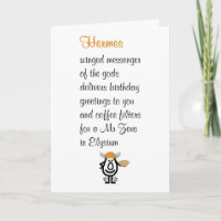 Hermes Um Encantado Poema De Aniversário Feliz