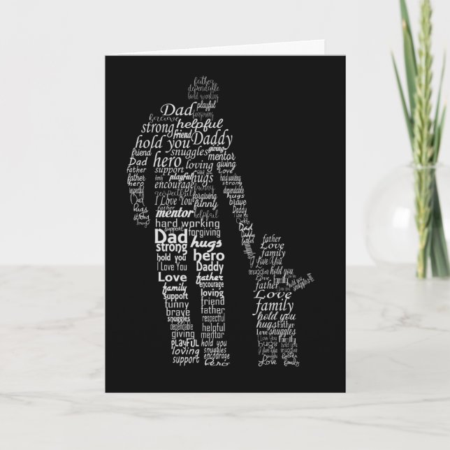 Cartão Hero Father's Day Card (Frente)