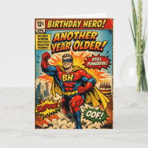 Herói de Aniversário - Revista em Quadrinhos