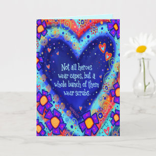 Cartão "Heroínas Vestem esfregões" Inspirividade