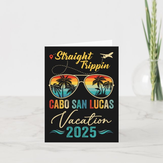 Cartão Hetero Trippin Cabo San Lucas 2025 Verão (Frente)