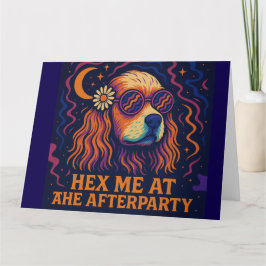 Cartão Hex Me in the Afterparty - Birthday Card