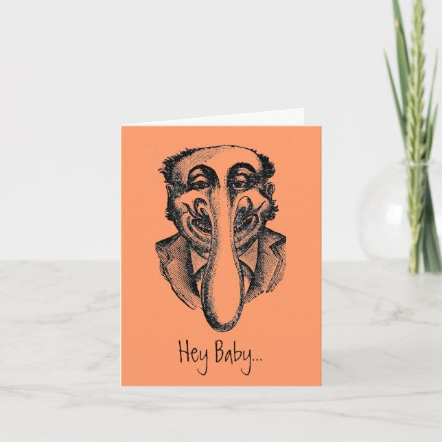Cartão Hey Baby... Disc. (Frente)
