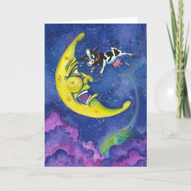 Cartão Hey Diddle Diddle…. (Frente)