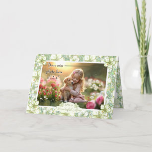 Cartão Hibiscus & lace WHITE